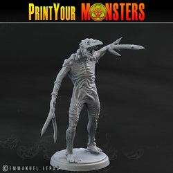 3D Printed Print Your Monsters Plague Men Plague Army Of Spooky Swamp Set 28mm - 32mm D&D Wargaming (Online Only)