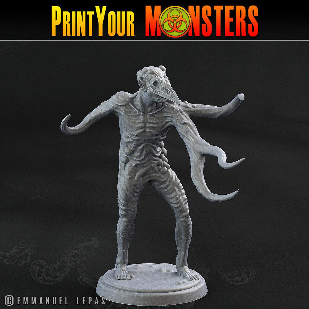 3D Printed Print Your Monsters Plague Men Plague Army Of Spooky Swamp Set 28mm - 32mm D&D Wargaming (Online Only)