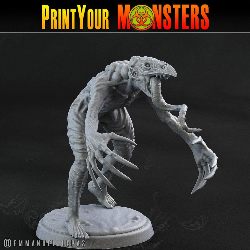 3D Printed Print Your Monsters Plague Men Plague Army Of Spooky Swamp Set 28mm - 32mm D&D Wargaming (Online Only)