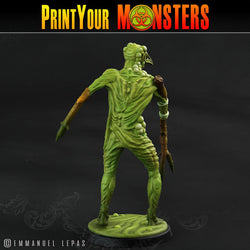 3D Printed Print Your Monsters Plague Men Plague Army Of Spooky Swamp Set 28mm - 32mm D&D Wargaming (Online Only)