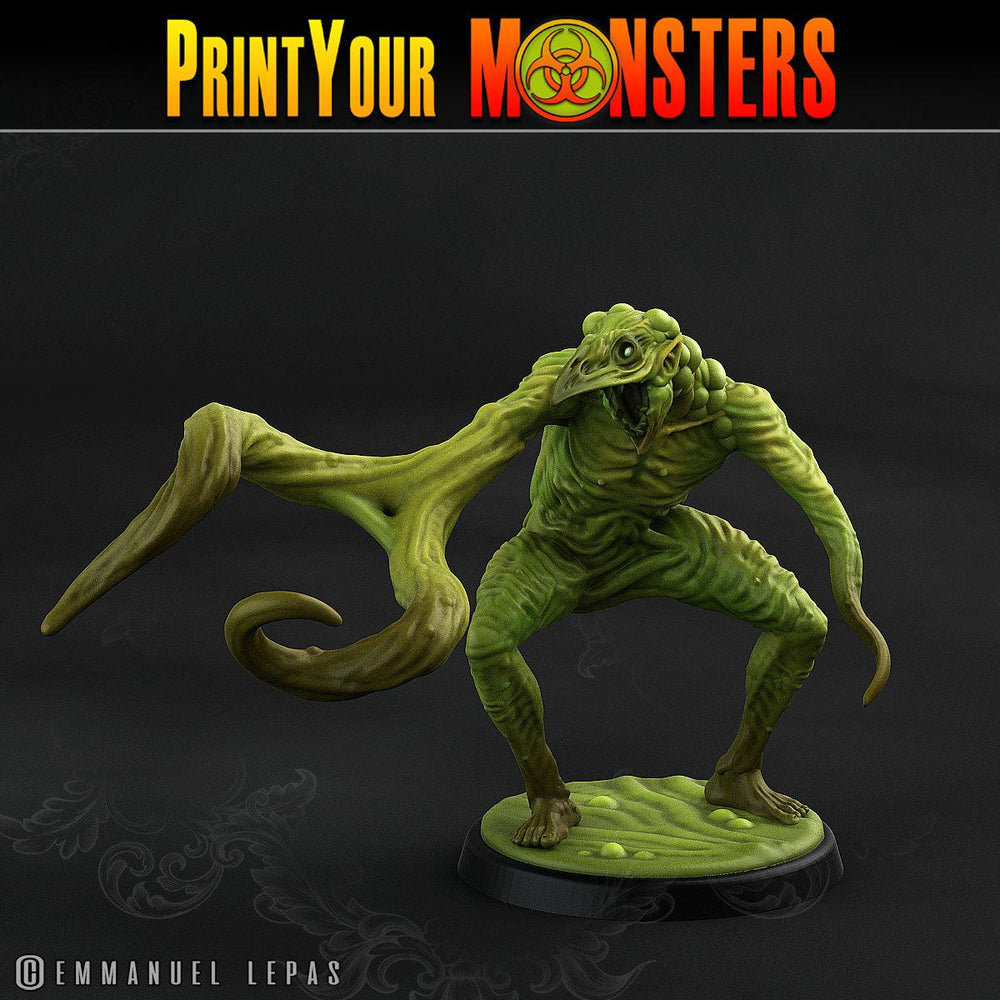 3D Printed Print Your Monsters Plague Men Plague Army Of Spooky Swamp Set 28mm - 32mm D&D Wargaming (Online Only)