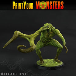 3D Printed Print Your Monsters Plague Men Plague Army Of Spooky Swamp Set 28mm - 32mm D&D Wargaming (Online Only)