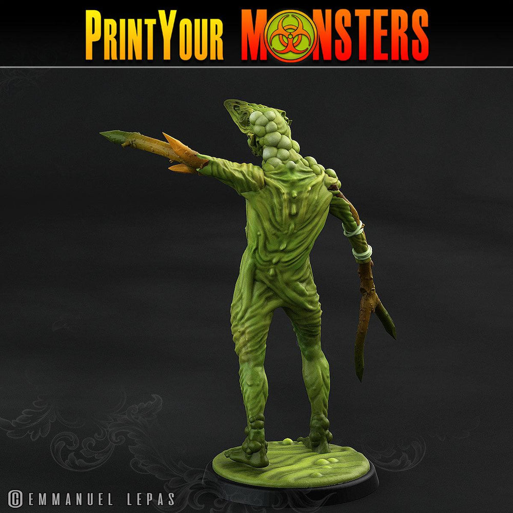 3D Printed Print Your Monsters Plague Men Plague Army Of Spooky Swamp Set 28mm - 32mm D&D Wargaming (Online Only)