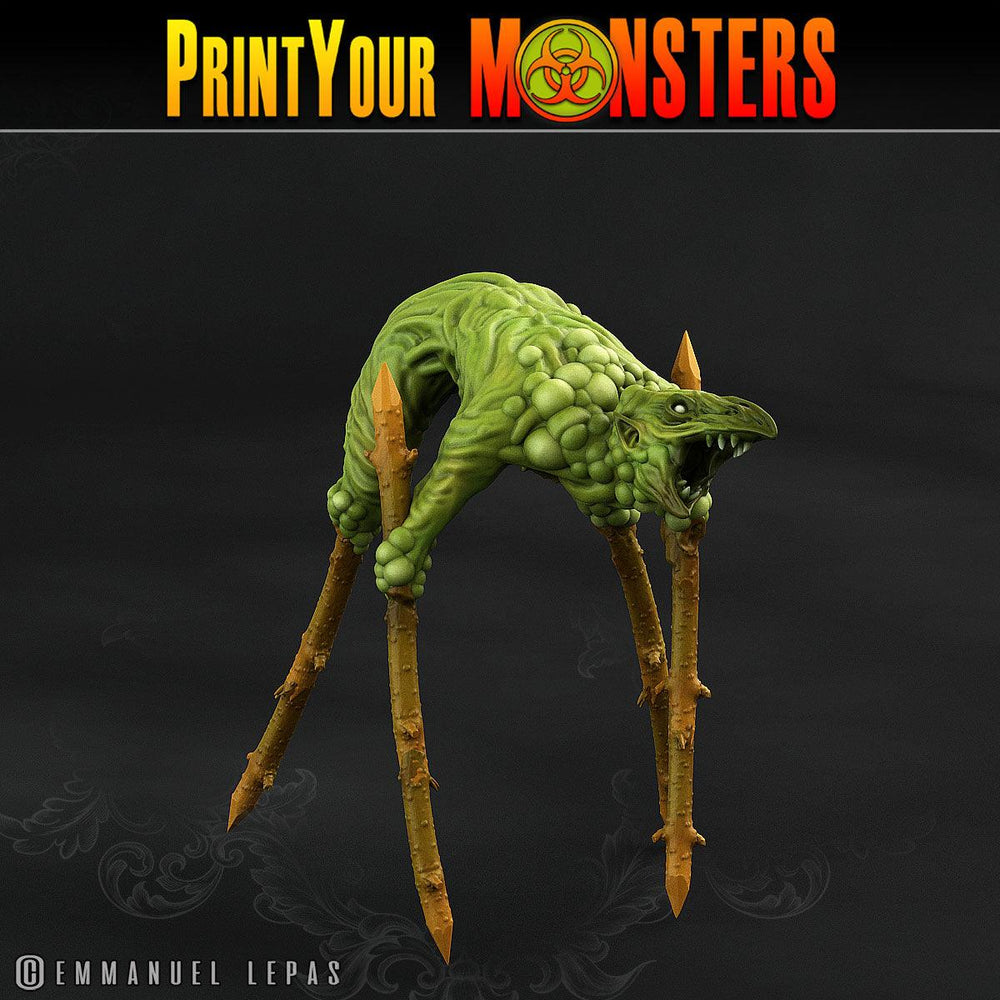 3D Printed Print Your Monsters Plague Men Plague Army Of Spooky Swamp Set 28mm - 32mm D&D Wargaming (Online Only)