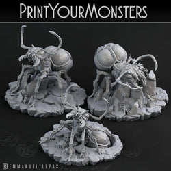 3D Printed Print Your Monsters Poisonous Ants Total Insects 28mm - 32mm D&D Wargaming (Online Only)