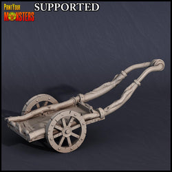 3D Printed Print Your Monsters Pumpkin Chariot and Heads Pumpkins Attack Pack 28mm - 32mm D&D Wargaming (Online Only)