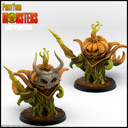 3D Printed Print Your Monsters Pumpkin Lord Pumpkins Attack Pack 28mm - 32mm D&D Wargaming (Online Only)