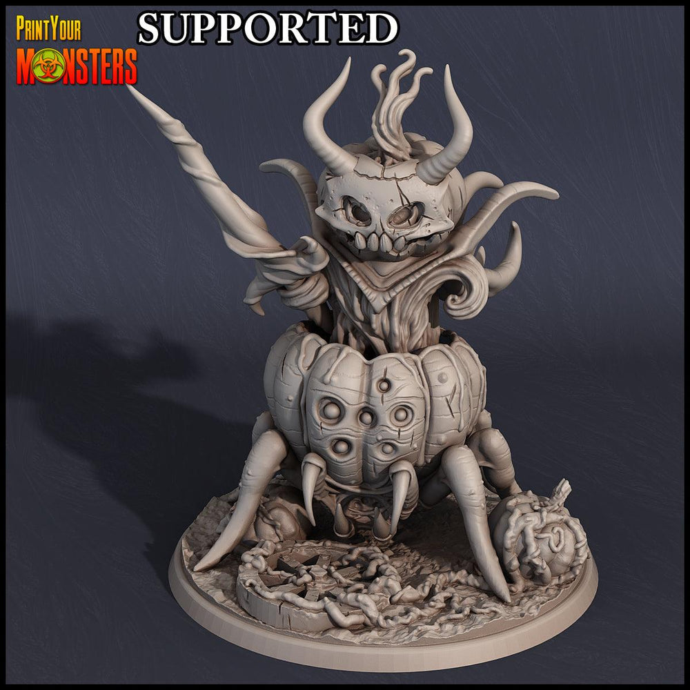 3D Printed Print Your Monsters Pumpkin Lord Pumpkins Attack Pack 28mm - 32mm D&D Wargaming (Online Only)
