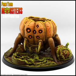 3D Printed Print Your Monsters Pumpkin Spider Pumpkins Attack Pack 28mm - 32mm D&D Wargaming (Online Only)