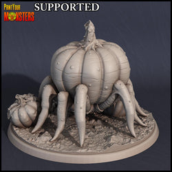 3D Printed Print Your Monsters Pumpkin Spider Pumpkins Attack Pack 28mm - 32mm D&D Wargaming (Online Only)