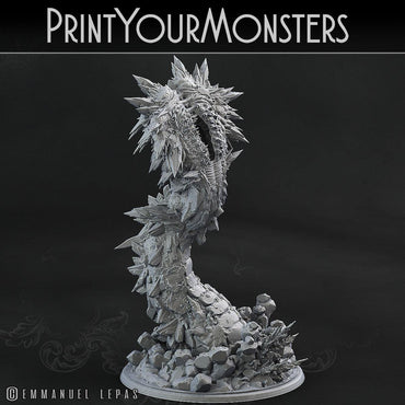 3D Printed Print Your Monsters Rimesquam Worm The Wrath of Gloomrime Monsters Part II Set 28mm - 32mm D&D Wargaming (Online Only)