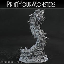 3D Printed Print Your Monsters Rimesquam Worm The Wrath of Gloomrime Monsters Part II Set 28mm - 32mm D&D Wargaming (Online Only)