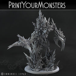 3D Printed Print Your Monsters Rimethorn Golems The Wrath of Gloomrime Monsters Part I Set 28mm - 32mm D&D Wargaming (Online Only)