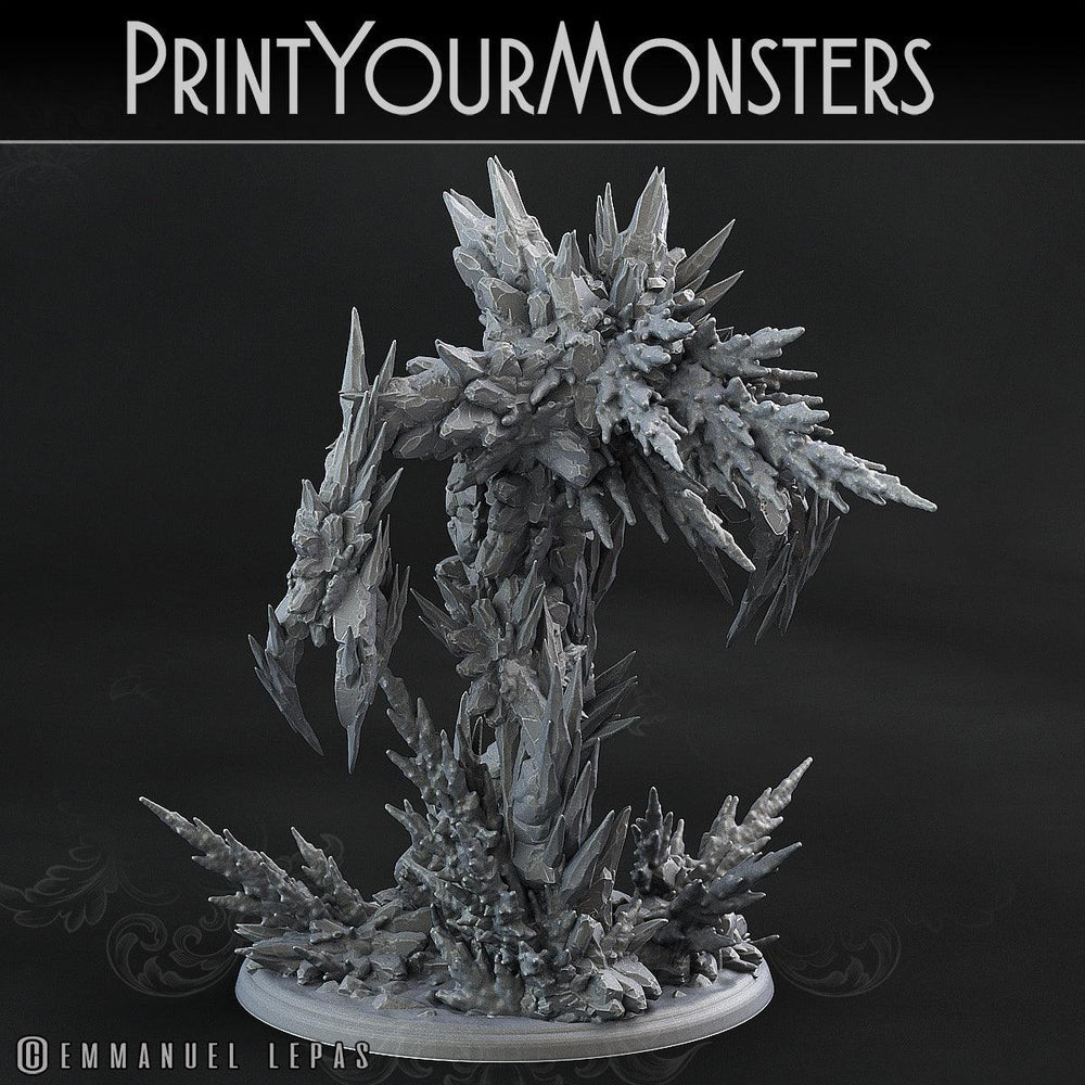 3D Printed Print Your Monsters Rimethorn Golems The Wrath of Gloomrime Monsters Part I Set 28mm - 32mm D&D Wargaming (Online Only)