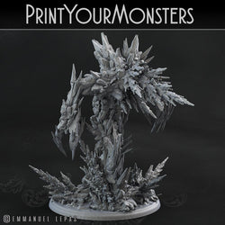 3D Printed Print Your Monsters Rimethorn Golems The Wrath of Gloomrime Monsters Part I Set 28mm - 32mm D&D Wargaming (Online Only)