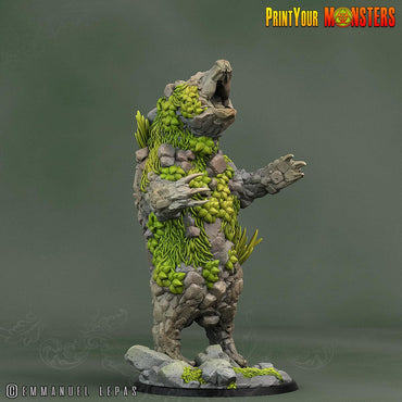 3D Printed Print Your Monsters Rock Bear Rock Monsters From Magic Valley Set 28mm - 32mm D&D Wargaming (Online Only)