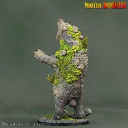 3D Printed Print Your Monsters Rock Bear Rock Monsters From Magic Valley Set 28mm - 32mm D&D Wargaming (Online Only)