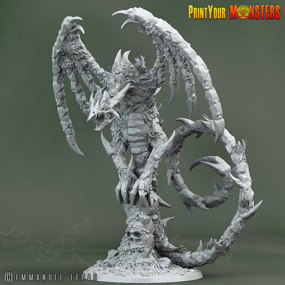 3D Printed Print Your Monsters Rock Dragon Rock Monsters From Magic Valley Set 28mm - 32mm D&D Wargaming (Online Only)