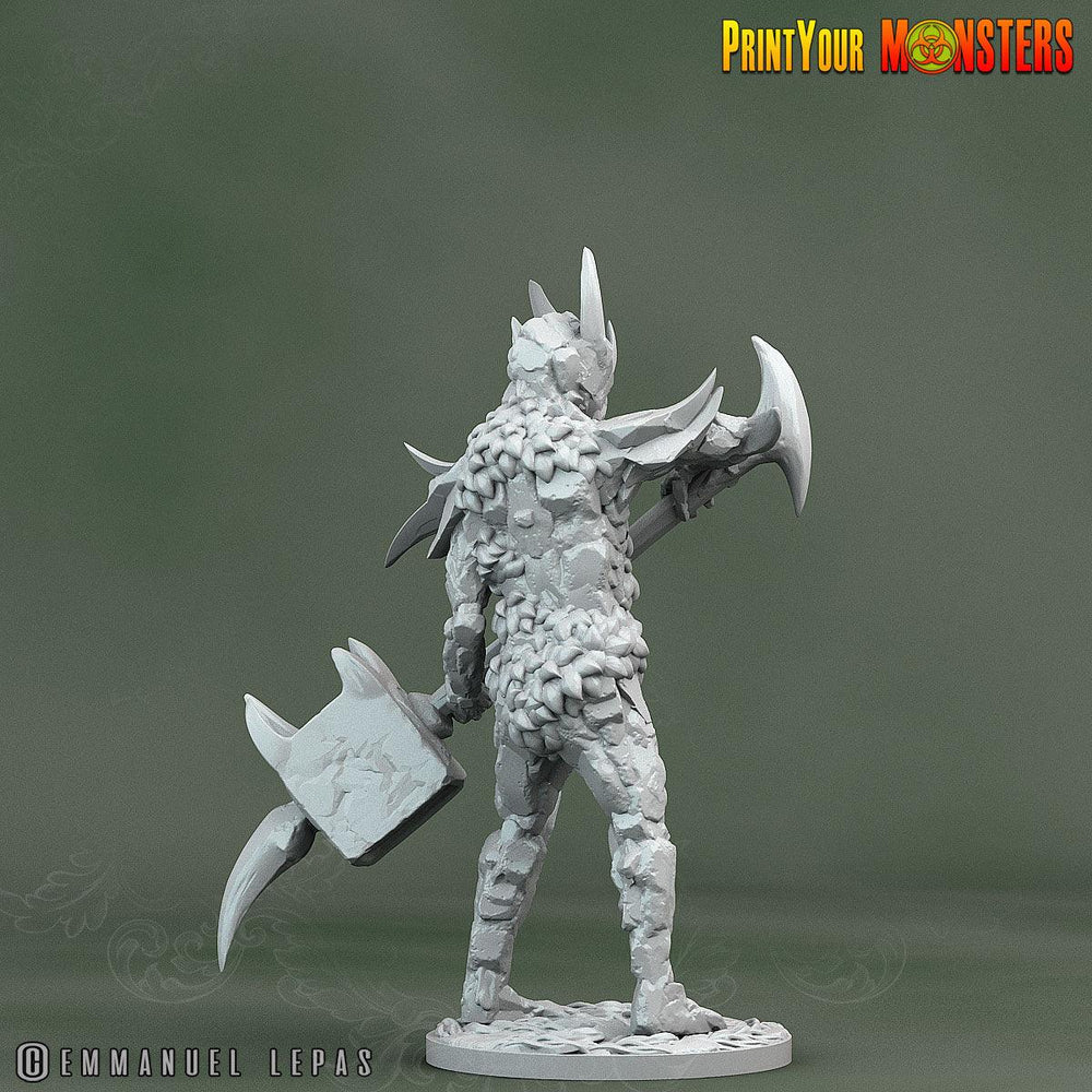 3D Printed Print Your Monsters Rock Soldiers Rock Monsters From Magic Valley Set 28mm - 32mm D&D Wargaming (Online Only)