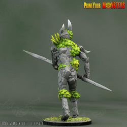 3D Printed Print Your Monsters Rock Soldiers Rock Monsters From Magic Valley Set 28mm - 32mm D&D Wargaming (Online Only)