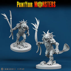 3D Printed Print Your Monsters Searakins The Searakin Domination Set 28mm - 32mm D&D Wargaming (Online Only)
