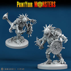 3D Printed Print Your Monsters Searakins The Searakin Domination Set 28mm - 32mm D&D Wargaming (Online Only)