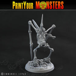 3D Printed Print Your Monsters Skeletons Land of Bones Set 28mm - 32mm D&D Wargaming (Online Only)