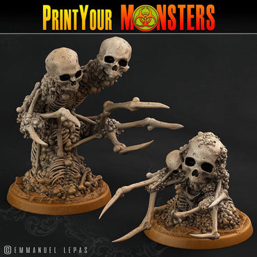 3D Printed Print Your Monsters Skeletons Land of Bones Set 28mm - 32mm D&D Wargaming (Online Only)