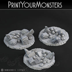 3D Printed Print Your Monsters Skullcap Hermit Spiders 28mm - 32mm D&D Wargaming (Online Only)