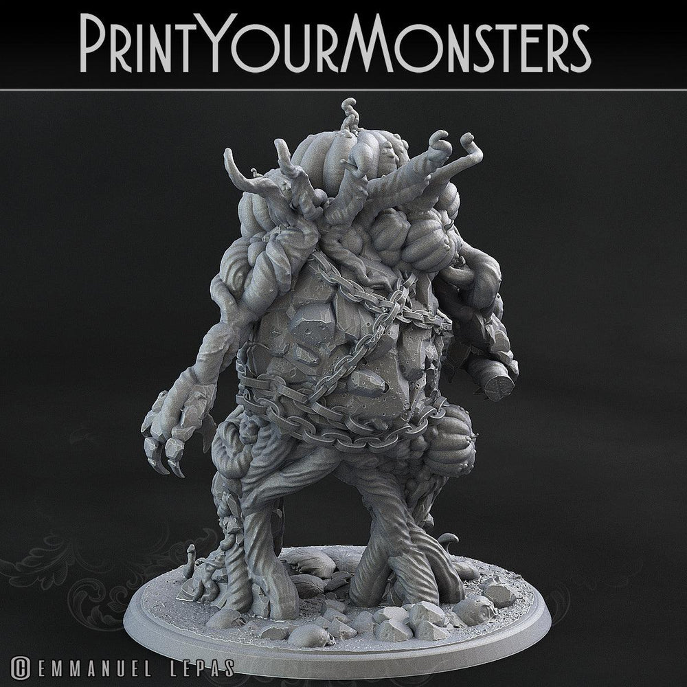 3D Printed Print Your Monsters Smiling Killer Pumpkin Attack Pack II 28mm - 32mm D&D Wargaming (Online Only)