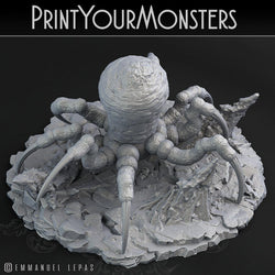 3D Printed Print Your Monsters Snowdevil Adult Spider 28mm - 32mm D&D Wargaming (Online Only)