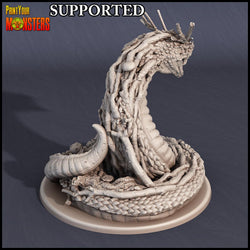 3D Printed Print Your Monsters Swamp Snake Swamp Invasion 28mm - 32mm D&D Wargaming (Online Only)