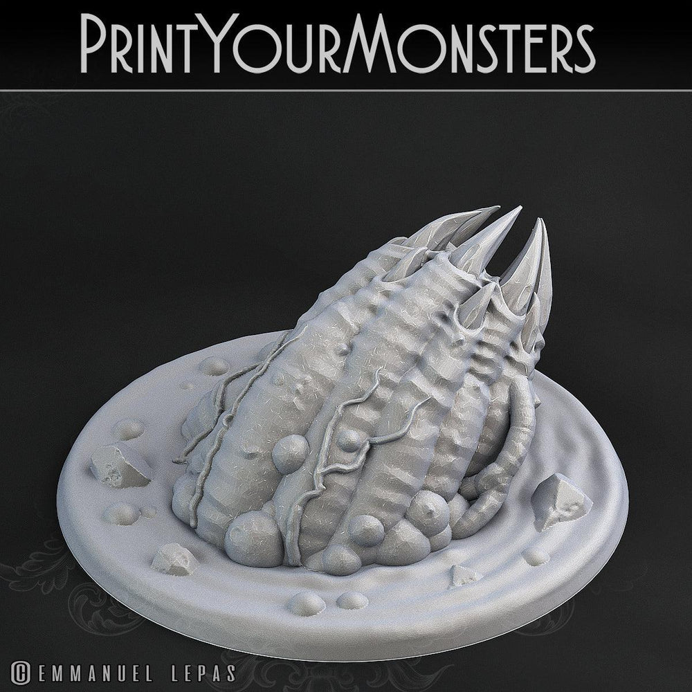 3D Printed Print Your Monsters Swamp Worms Total Worms 2 Set 28mm - 32mm D&D Wargaming (Online Only)