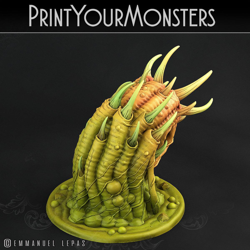3D Printed Print Your Monsters Swamp Worms Total Worms 2 Set 28mm - 32mm D&D Wargaming (Online Only)