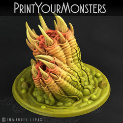 3D Printed Print Your Monsters Swamp Worms Total Worms 2 Set 28mm - 32mm D&D Wargaming (Online Only)