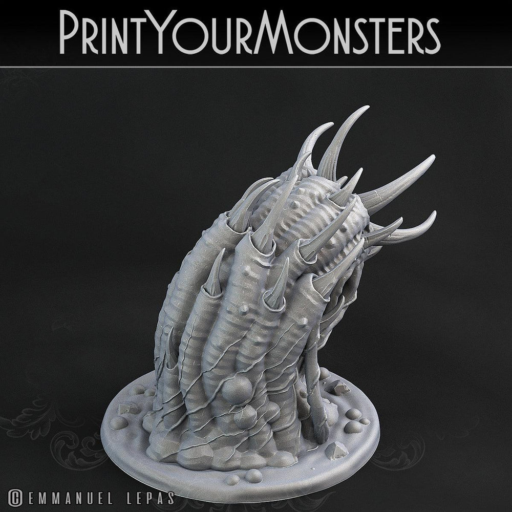 3D Printed Print Your Monsters Swamp Worms Total Worms 2 Set 28mm - 32mm D&D Wargaming (Online Only)