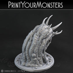 3D Printed Print Your Monsters Swamp Worms Total Worms 2 Set 28mm - 32mm D&D Wargaming (Online Only)