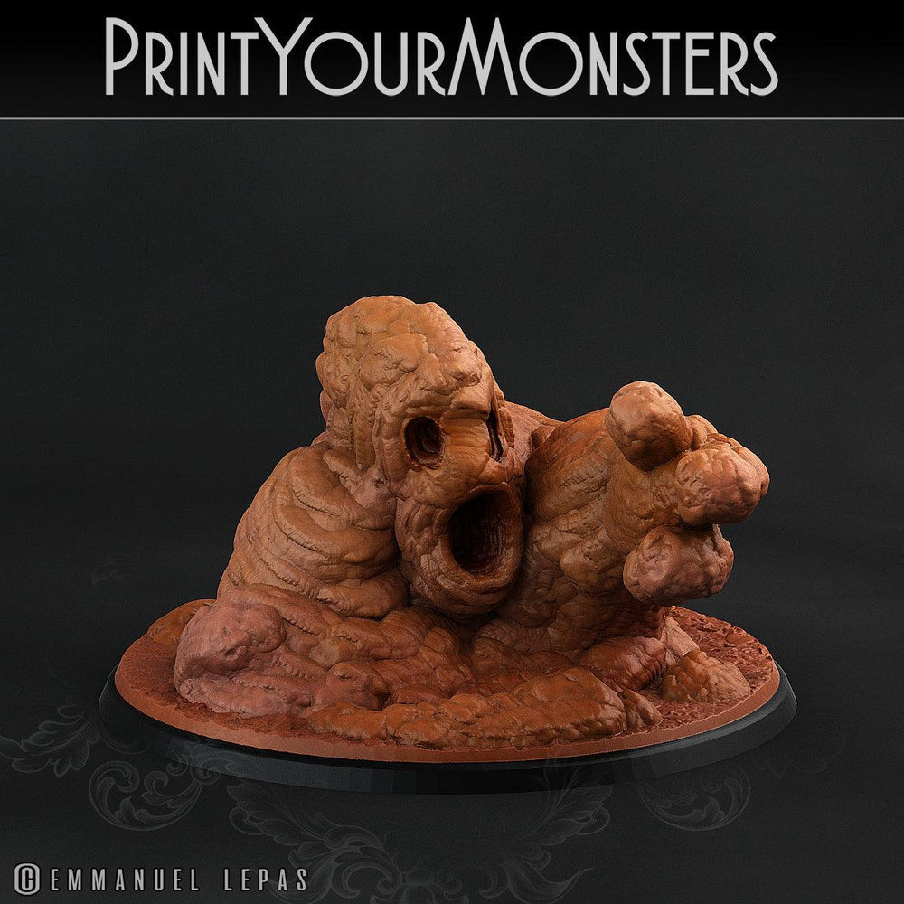 3D Printed Print Your Monsters Total Golems Set 28mm - 32mm D&D Wargaming (Online Only)