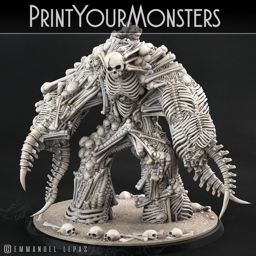 3D Printed Print Your Monsters Total Golems Set 28mm - 32mm D&D Wargaming (Online Only)