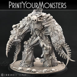 3D Printed Print Your Monsters Total Golems Set 28mm - 32mm D&D Wargaming (Online Only)