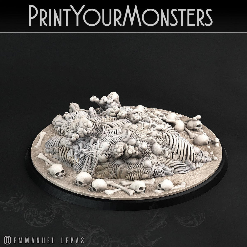 3D Printed Print Your Monsters Total Golems Set 28mm - 32mm D&D Wargaming (Online Only)