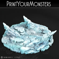 3D Printed Print Your Monsters Total Spiders Set 28mm - 32mm D&D Wargaming (Online Only)