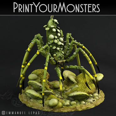 3D Printed Print Your Monsters Total Spiders Set 28mm - 32mm D&D Wargaming (Online Only)