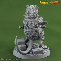 3D Printed Print Your Monsters Toxic Rat Soldiers The Toxic Rats Domination Set 28mm - 32mm D&D Wargaming (Online Only)