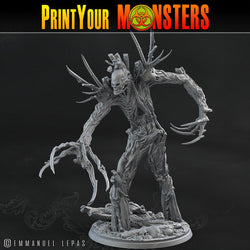 3D Printed Print Your Monsters Undead Treants The Shadowcreep Wood Set 28mm - 32mm D&D Wargaming (Online Only)