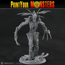 3D Printed Print Your Monsters Undead Treants The Shadowcreep Wood Set 28mm - 32mm D&D Wargaming (Online Only)