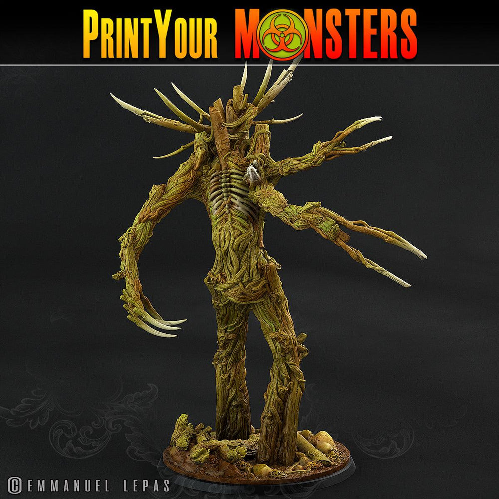 3D Printed Print Your Monsters Undead Treants The Shadowcreep Wood Set 28mm - 32mm D&D Wargaming (Online Only)