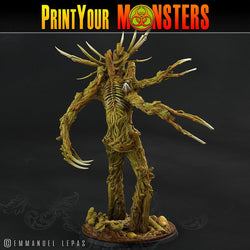 3D Printed Print Your Monsters Undead Treants The Shadowcreep Wood Set 28mm - 32mm D&D Wargaming (Online Only)