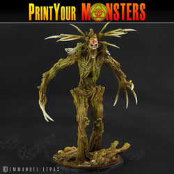 3D Printed Print Your Monsters Undead Treants The Shadowcreep Wood Set 28mm - 32mm D&D Wargaming (Online Only)