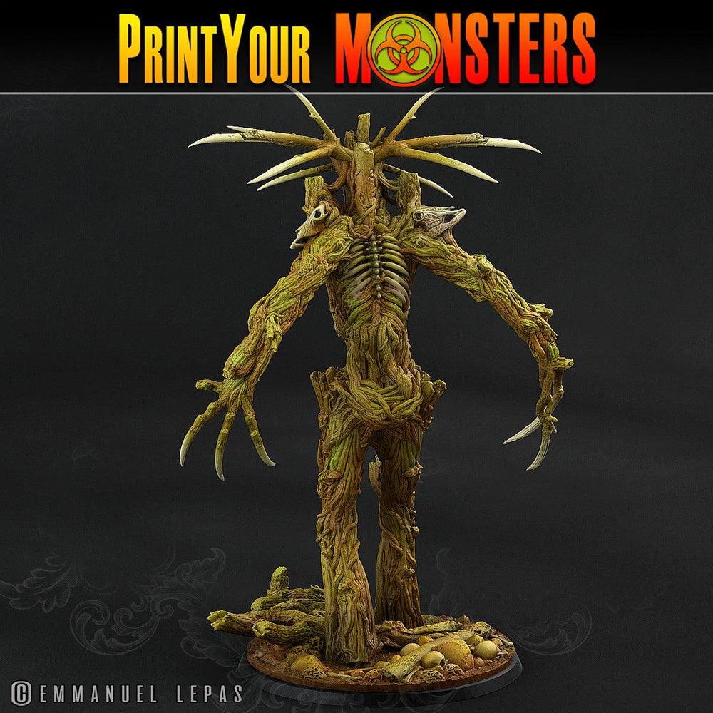 3D Printed Print Your Monsters Undead Treants The Shadowcreep Wood Set 28mm - 32mm D&D Wargaming (Online Only)